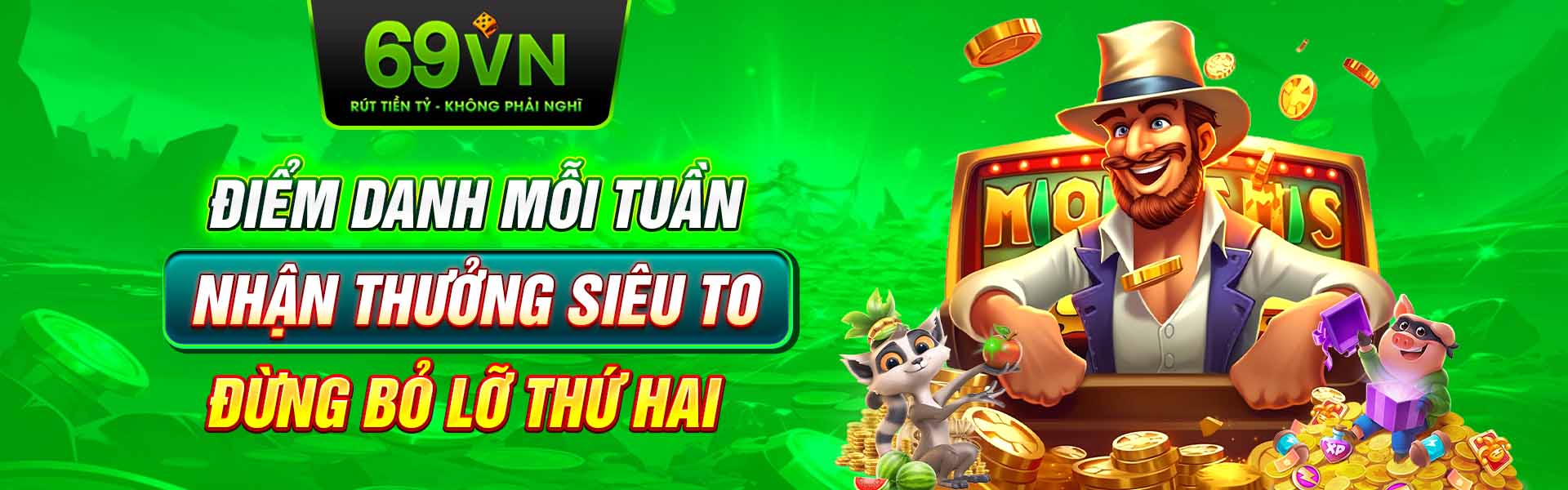 ĐIỂM DANH MỖI TUẦN NHẬN THƯỞNG SIÊU TO
