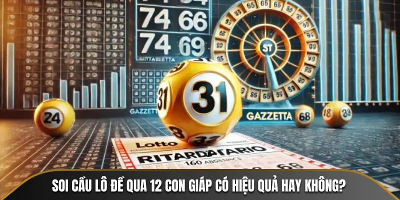 Soi cầu lô đề qua 12 con giáp có hiệu quả hay không?